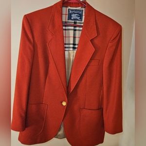 Burberry Prorsum Single Breasted Blazer szS Vintage Union Made in U.S.A. E.U.C.